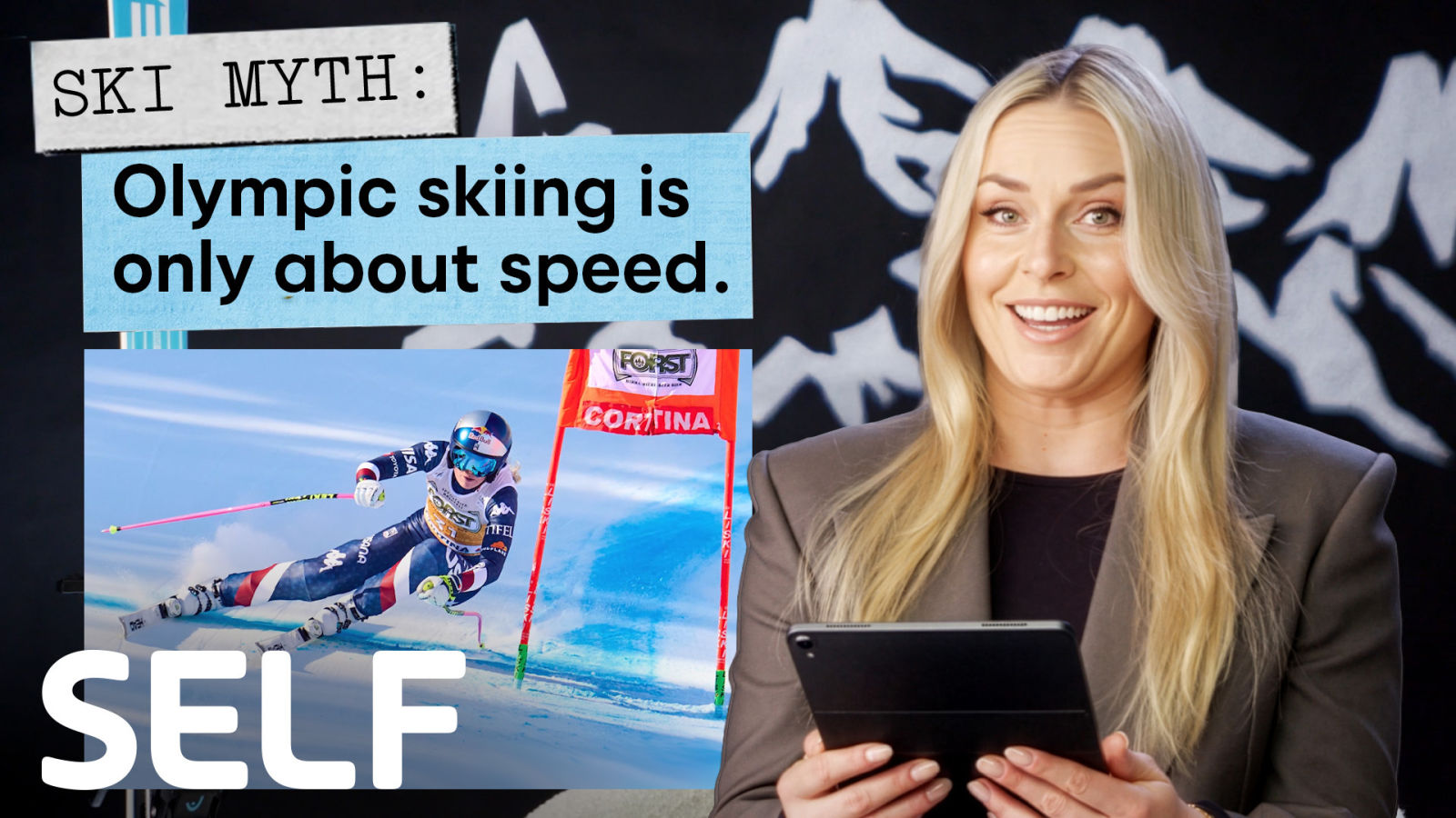 Olympic Champion Lindsey Vonn Debunks Every Ski Myth