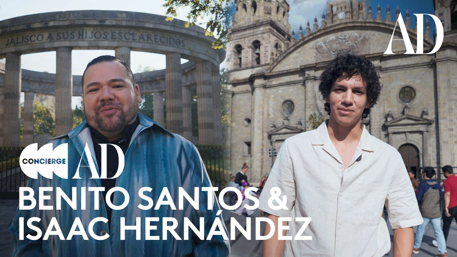 El diseñador Benito Santos y el bailarín Isaac Hernández te llevan a conocer Guadalajara | Concierge AD