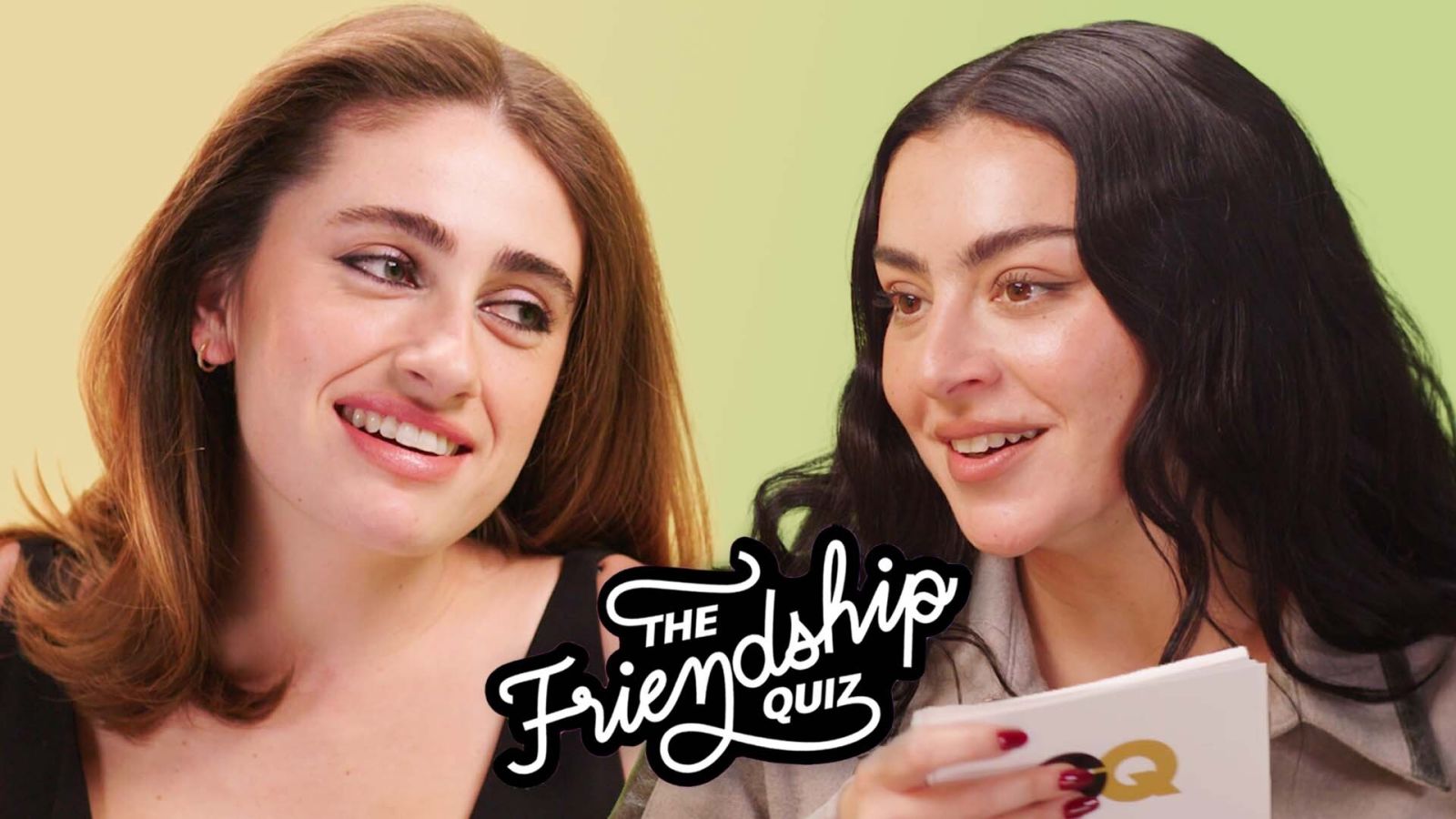 Charli xcx & Rachel Sennott Take a Friendship Quiz