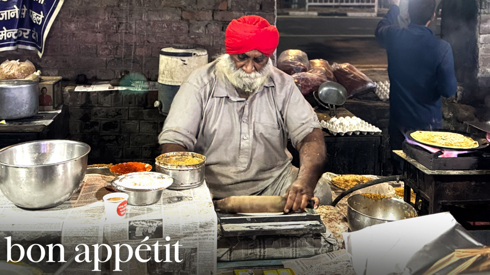 The Man Running a 50-Year-Old Paratha Stand on the Delhi Streets