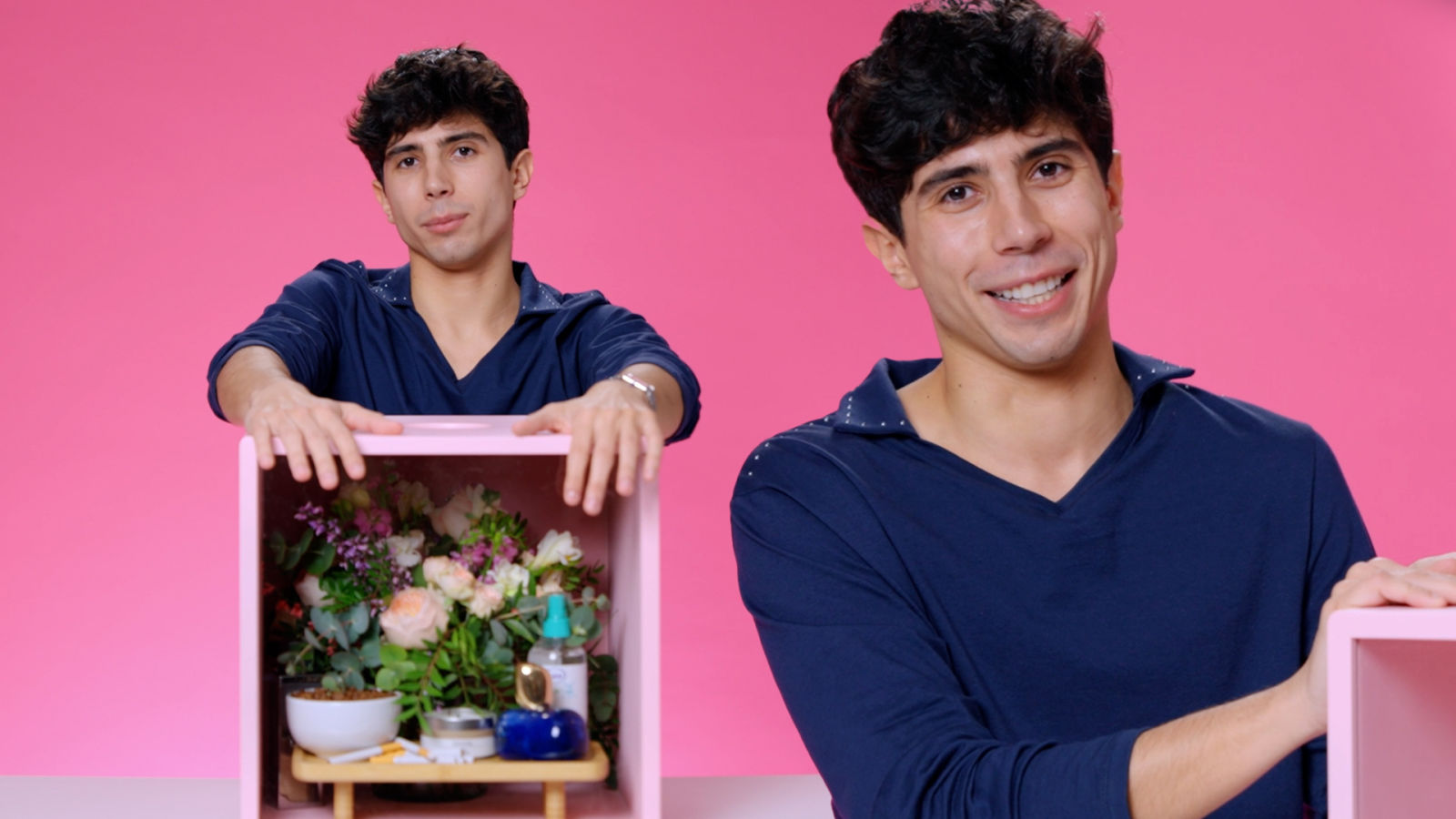 Carlos Peguer se enfrenta al test de perfumes | Glamour España