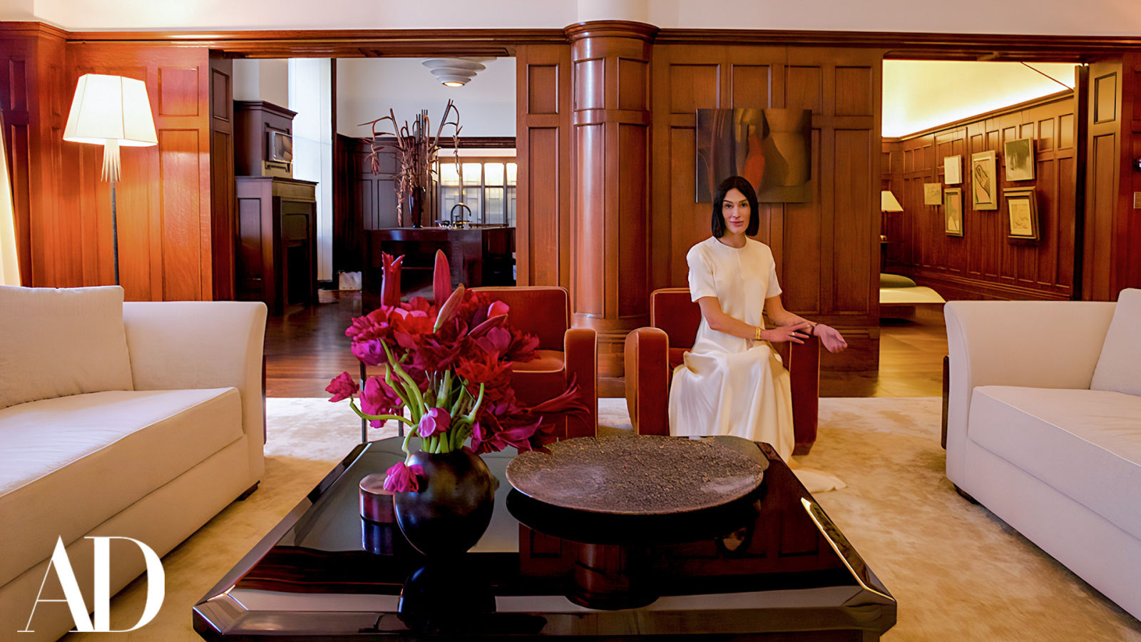 Inside Athena Calderone’s Art Deco-Inspired NYC Home