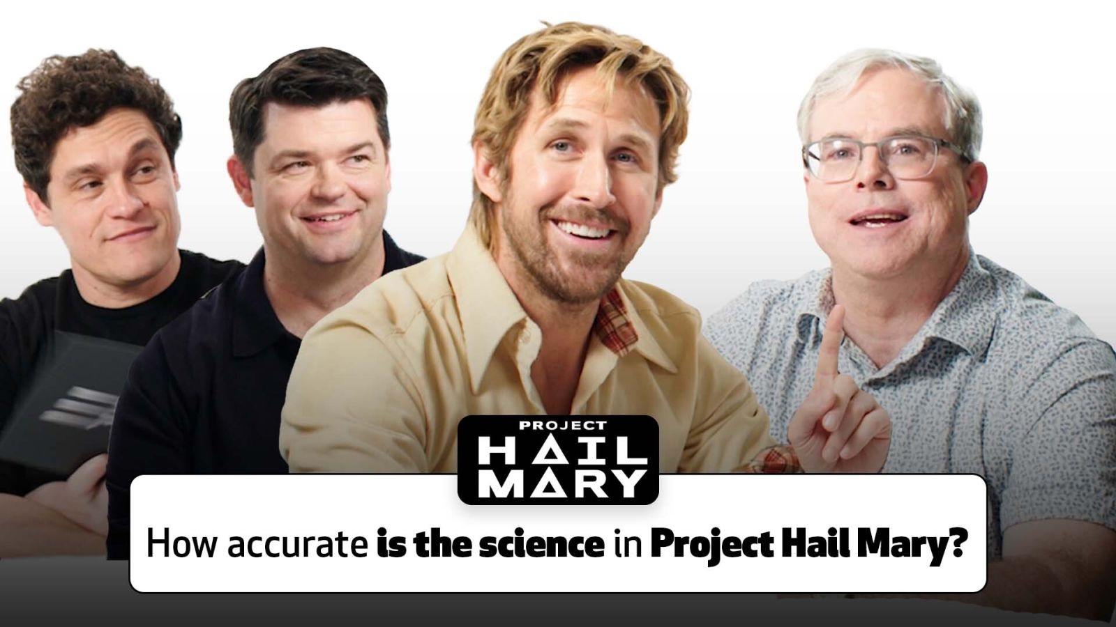 Ryan Gosling and the Project Hail Mary Creators Answer The 50 Most Searched Questions