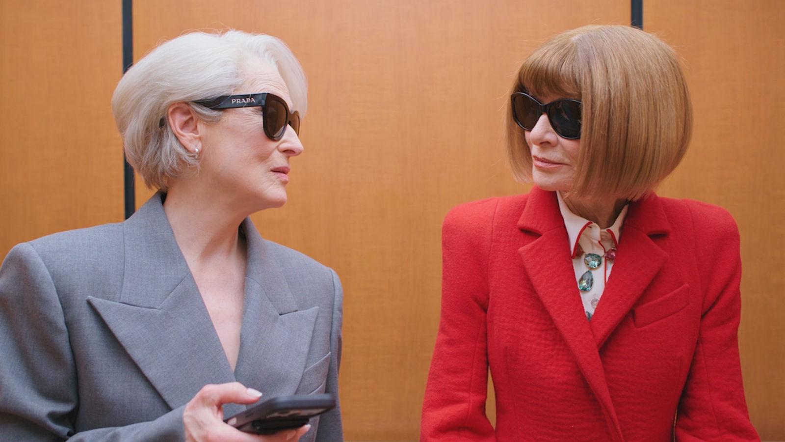 Here’s What Happens When Anna Wintour and Miranda Priestly Share an Elevator