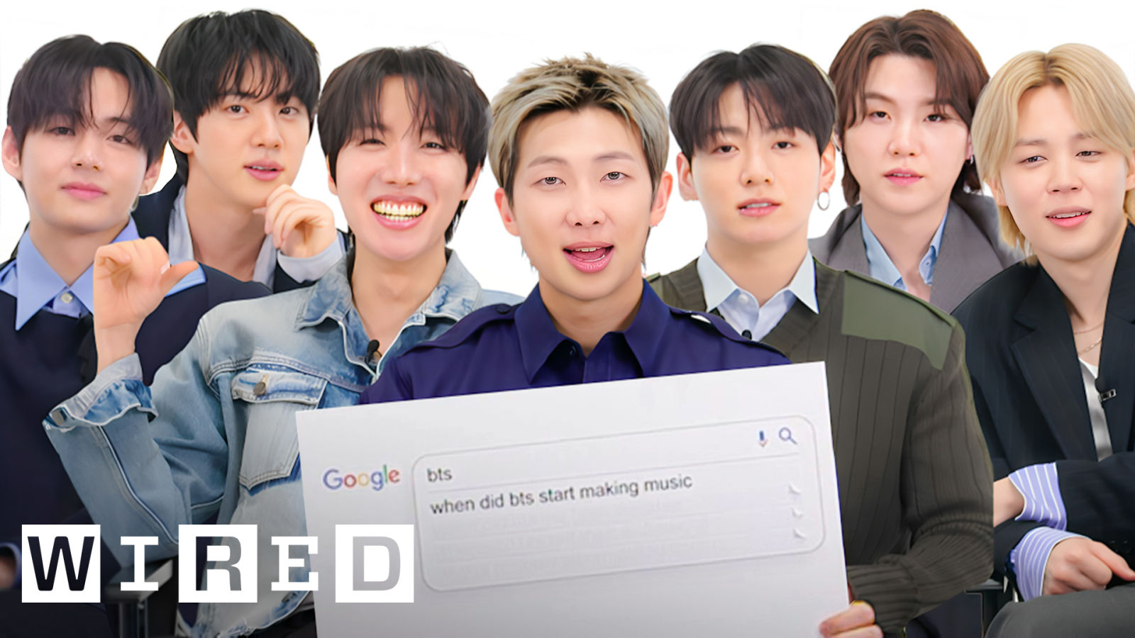 BTSが最も検索された質問に答える | Autocomplete Interview | WIRED Japan
