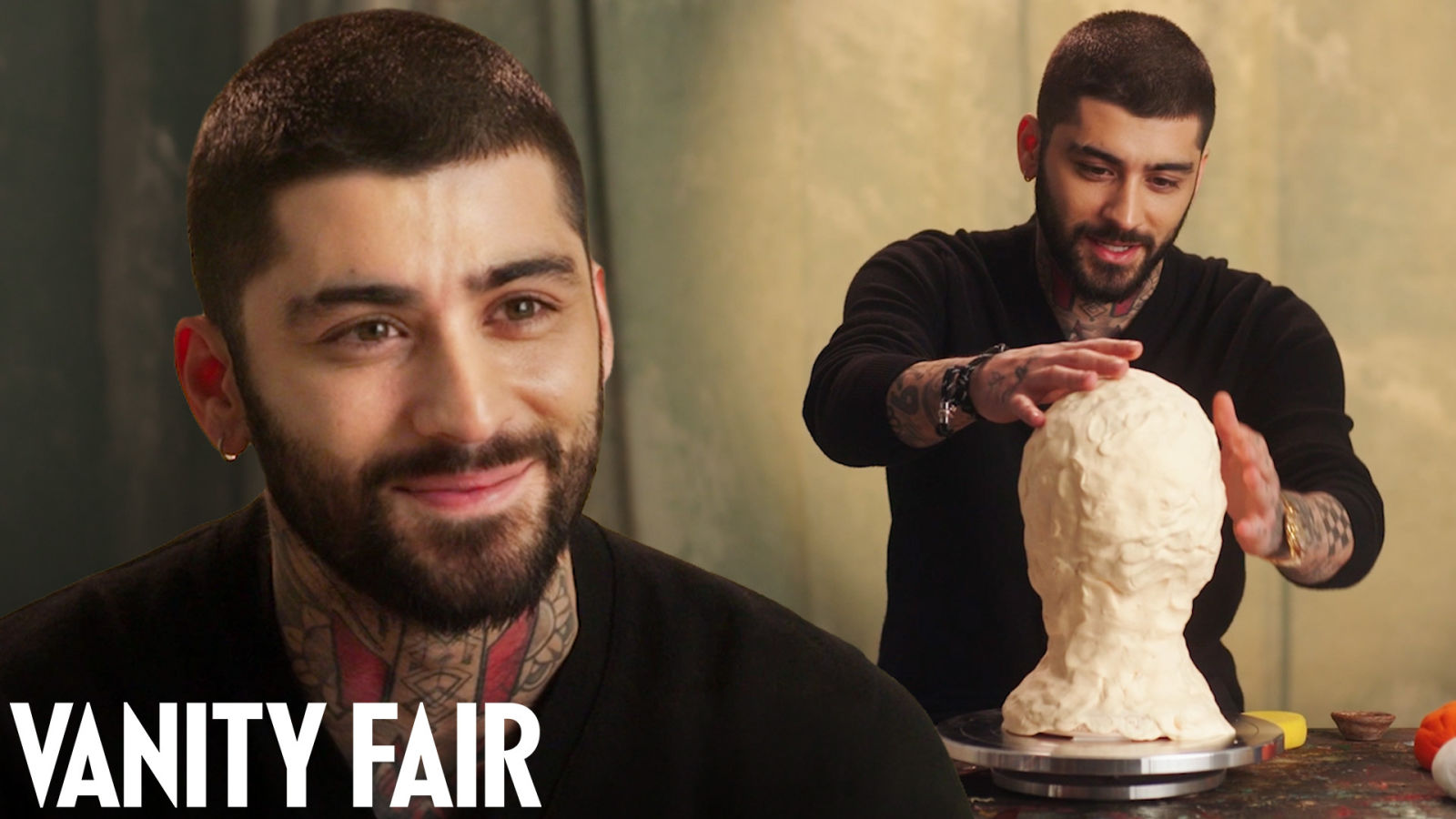 Zayn Creates a Sculpture of Himself
