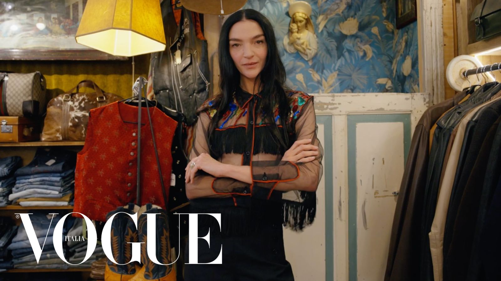 Mariacarla Boscono ci porta nei suoi vintage preferiti di Firenze