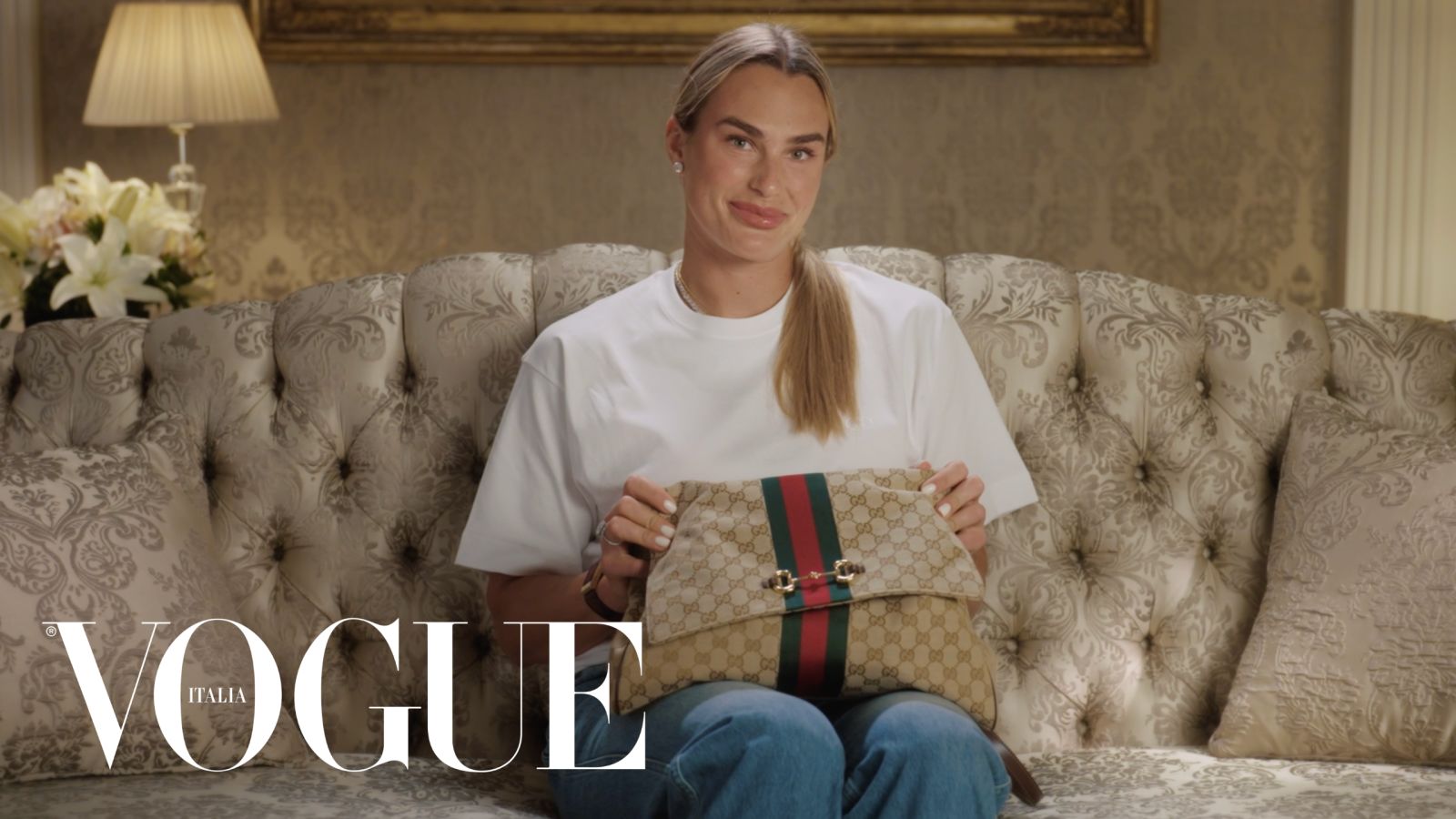 Aryna Sabalenka rivela gli immancabili nella sua borsa