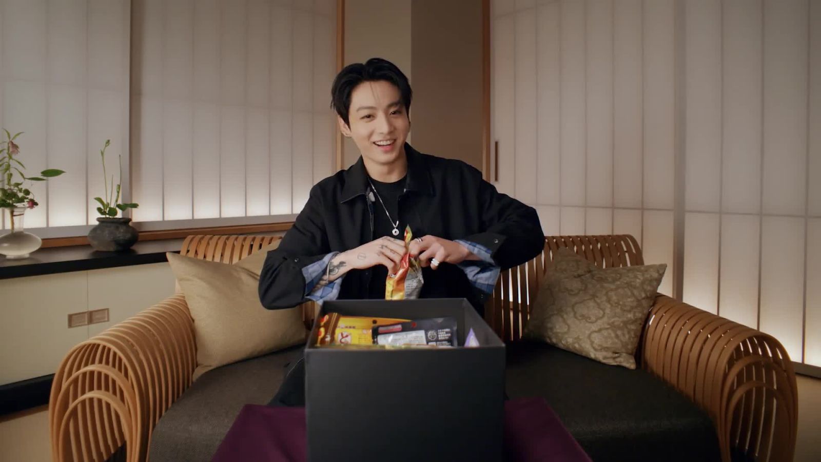 BTS’s Jung Kook Taste Tests Japanese 7-11 Snacks