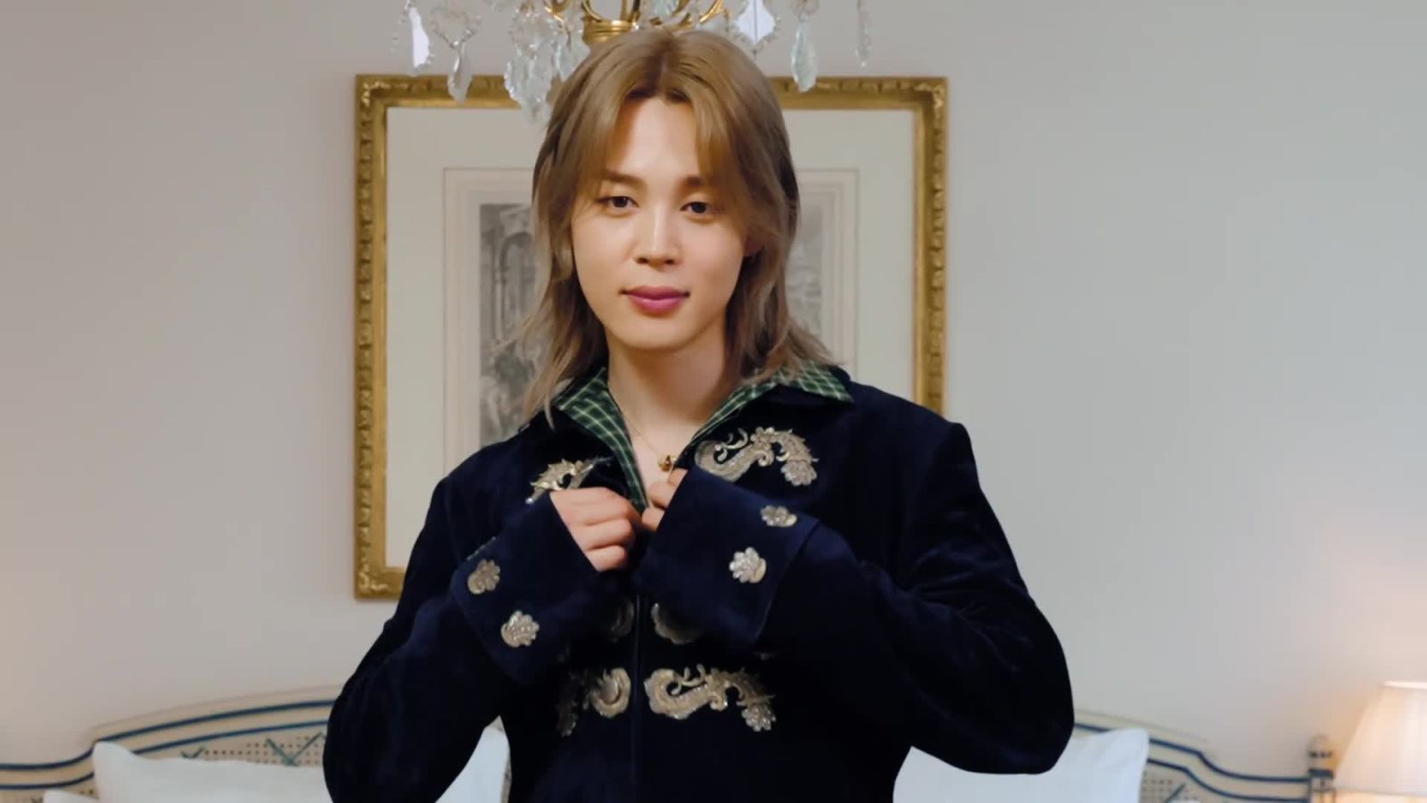 Jimin Shares His Pre-Show Superstitions, Favorite Room Service Meal, and More Before the Dior Show