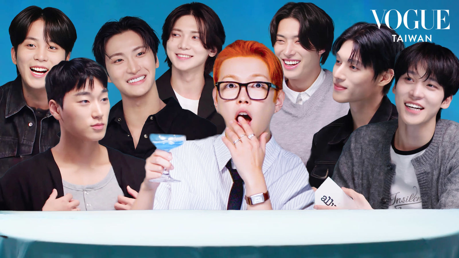 ATEEZ挑戰真相藥水！星化對IG照片超挑惕、傘被爆料洗澡洗最久、旼琦經常掉東掉西被評「最難伺候的人」？｜人物專訪｜Vogue Taiwan