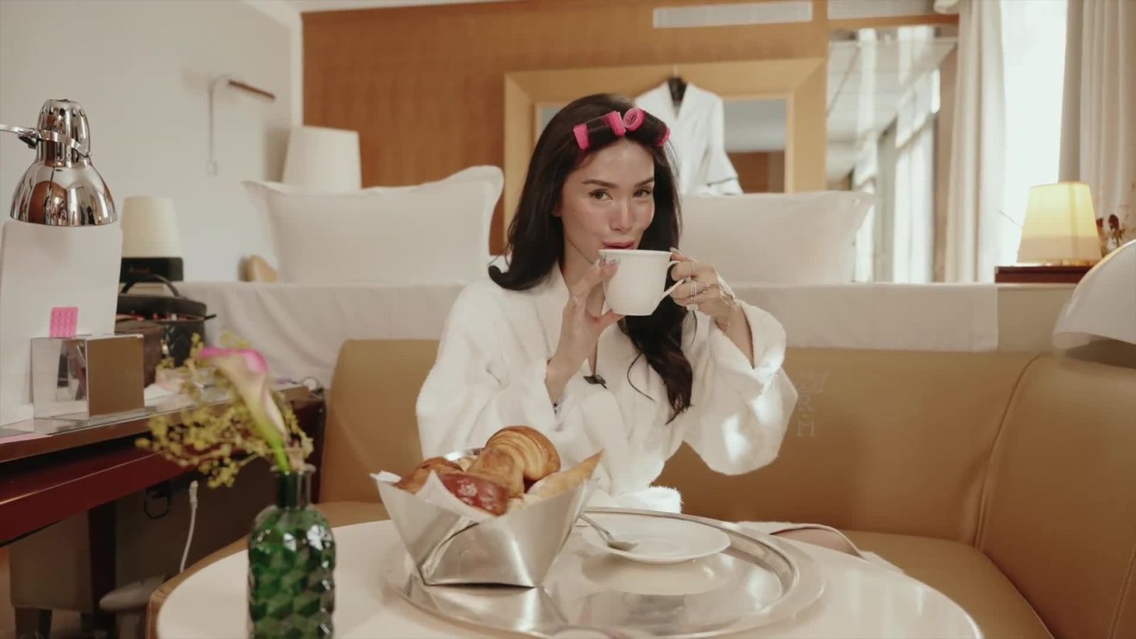 What's on Heart Evangelista's Plate Before Robert Wun's Couture Show?