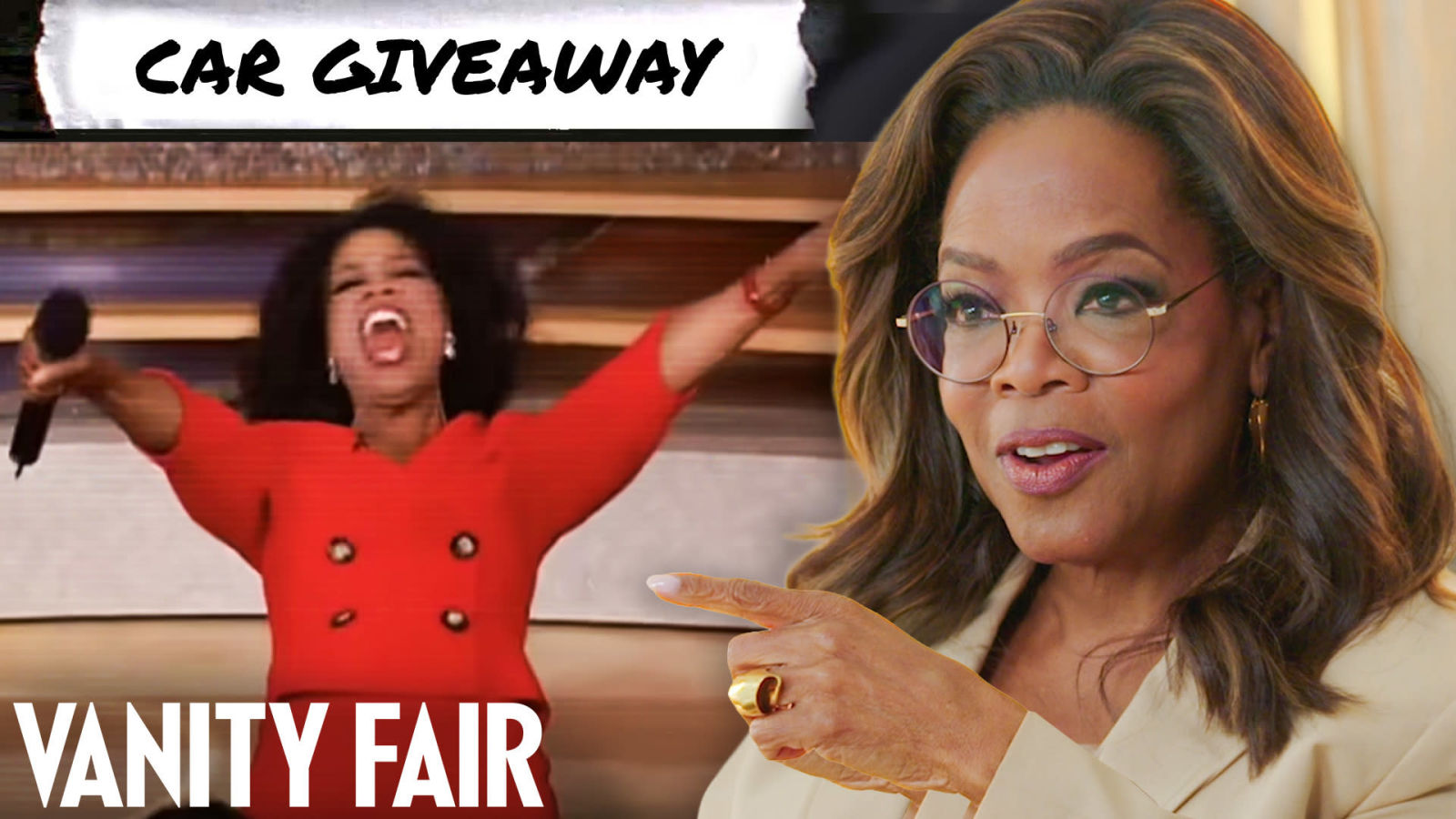 Oprah Winfrey Rewatches the Car Giveaway, the Harry and Meghan Interview & More