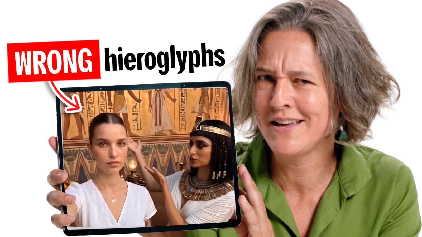 Egyptologist Fact Checks Egyptian History Slop