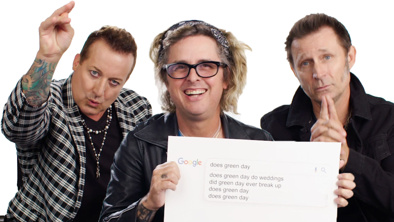 Green Day Answer The Web's Most Searched Questions