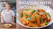 Molly Makes Rigatoni with Vodka Sauce