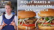Molly Makes a Grilled Chicken Sandwich