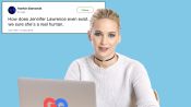 Jennifer Lawrence Goes Undercover on Reddit, Instagram, and Twitter