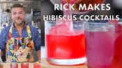 Rick Makes a Hibiscus Cocktail