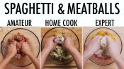 4 Levels of Spaghetti & Meatballs: Amateur to Food Scientist