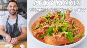 Andy Makes Chicken and Tomato Stew