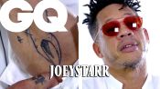 JoeyStarr dévoile ses tattoos : NTM, Béatrice Dalle, Scorpion...