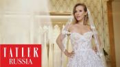 Ксения Собчак выбирает свадебное платье
