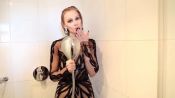 Светлана Ходченкова в мокром платье на съемке Glamour