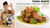 Tiana Makes Sticky Patis Chicken Wings