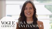 Ana Ivanović im Q&A über Reise-Essentials, Lieblings-Snacks & mehr | Ana Ivanovic im VOGUE Interview
