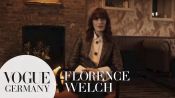 Florence Welch backstage über ihren Look | bts fashion interviews | VOGUE Interview