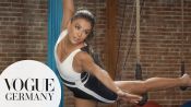 Eva Longoria beim Zirkustraining | Extreme Wellness