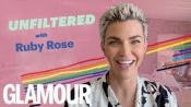 Ruby Rose on Pride, OITNB, Advice For Her Younger Self & Queer Identity | GLAMOUR UNFILTERED