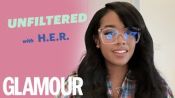 H.E.R On Representation, ‘I Can't Breathe' & Confidence | GLAMOUR Unfiltered