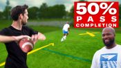 Can an Average Guy Throw 50% NFL Pass Completion?