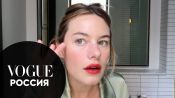 Камилль Роу показывает, как сделать макияж француженки