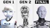 Every Prototype to Make a Humanoid Robot