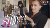 Hailey Bieber décrypte les looks parisiens de la Fashion Week | LE STREET STYLE #6