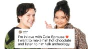Cole Sprouse & Lana Condor Compete in a Compliment Battle