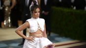 Watch Camila Cabello Get Adorned With Flowers—From Hair to Nails—Before the Met Gala 2022