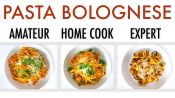 4水平的意大利面Bolognese: Amateur to Food Scientist