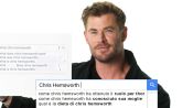 Chris Hemsworth risponde alle domande più cercate sul Web