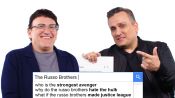The Russo Brothers Answer the Web's Most Searched Questions