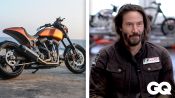 基努李維副業「重機店」裡有什麼？名車KRGT-1等手工設計重機一次看 Inside Keanu Reeves' Motorcycle Shop｜GQ Taiwan
