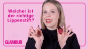 Lippenstift ‒  Farbe, Textur und Finish im Check | Beauty Basics Bootcamp #9 | GLAMOUR Germany