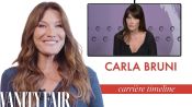 Carla Bruni revient sur les temps forts de sa carrière, des podiums à la scène