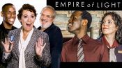 Olivia Colman & Micheal Ward Break Down 'Empire of Light' Scene with Director Sam Mendes