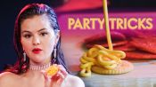 Selena Gomez Makes a Late Night Snack | Party Tricks