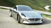 Driving toward the future with the Maserati GranTurismo.