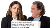 Ana de Armas & Ian McShane Answer The Web's Most Searched Questions